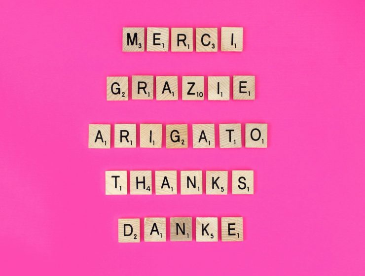 Thanks in different languages.